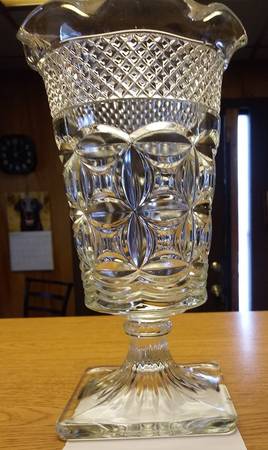 Bristol Clear 10" Flower Vase