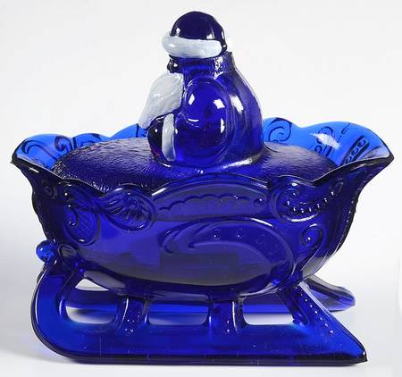 Animals & Figurines #1872 Santa on Sleigh