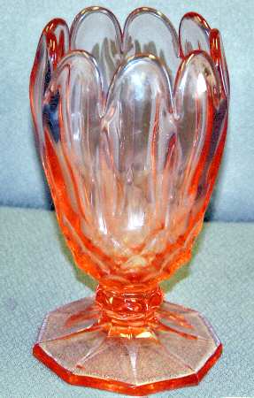 Dominion Pink 10" Flower Vase