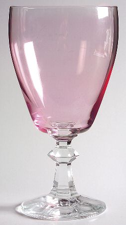 Contour Pink Low Water Goblet