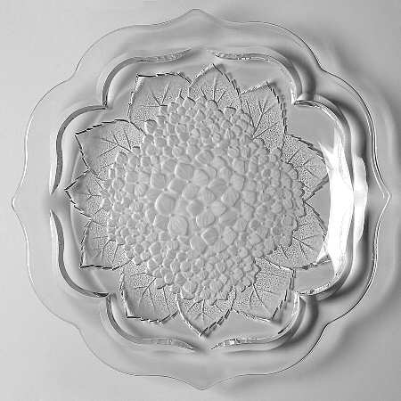 Hydrangea 12" Sandwich Plate