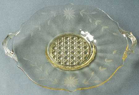 Martha Washington Handled Cake Plate