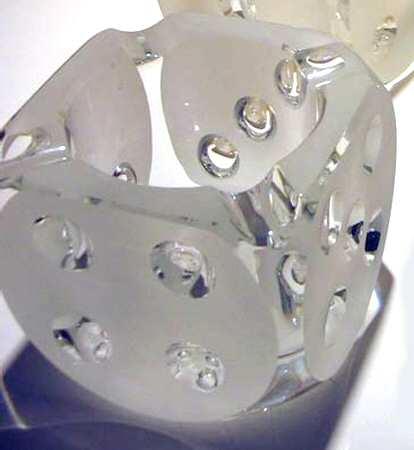 Casino Large Square Ashtray