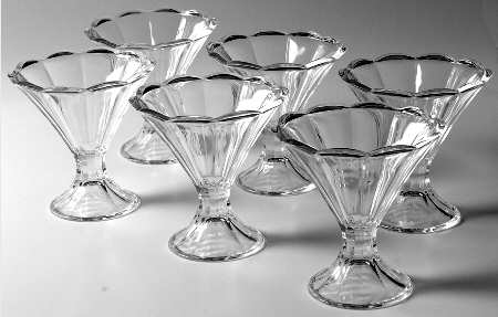 Classico (Set of 6) Footed Ice Cream Cup