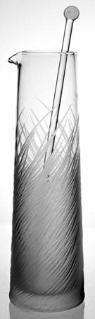 Piume Martini Pitcher with Stirrer