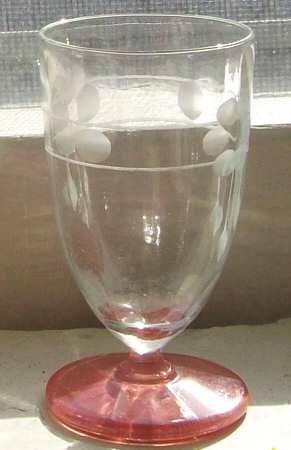 SGM2 Red Juice Glass