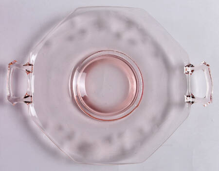 Norwood Pink 6" Cheese Dish