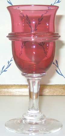 6364 Cranberry Cordial Glass
