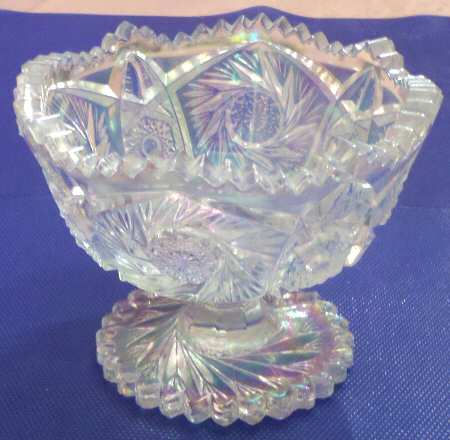 Aztec White Carnival 6" Footed Bowl