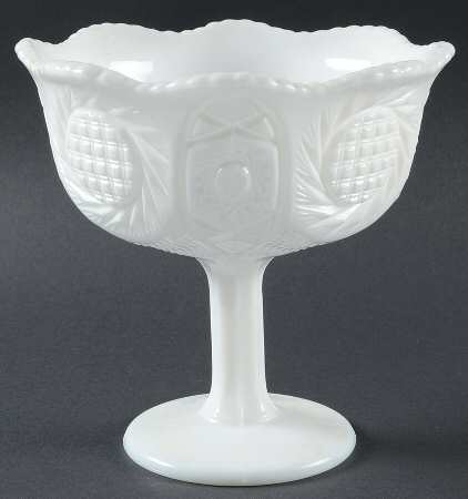 Sunburst Milk Glass by Smith Glass 