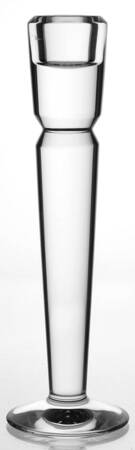Vee 8" Single Light Candlestick