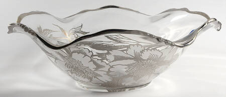 SCI14 12" Round Crimped Bowl