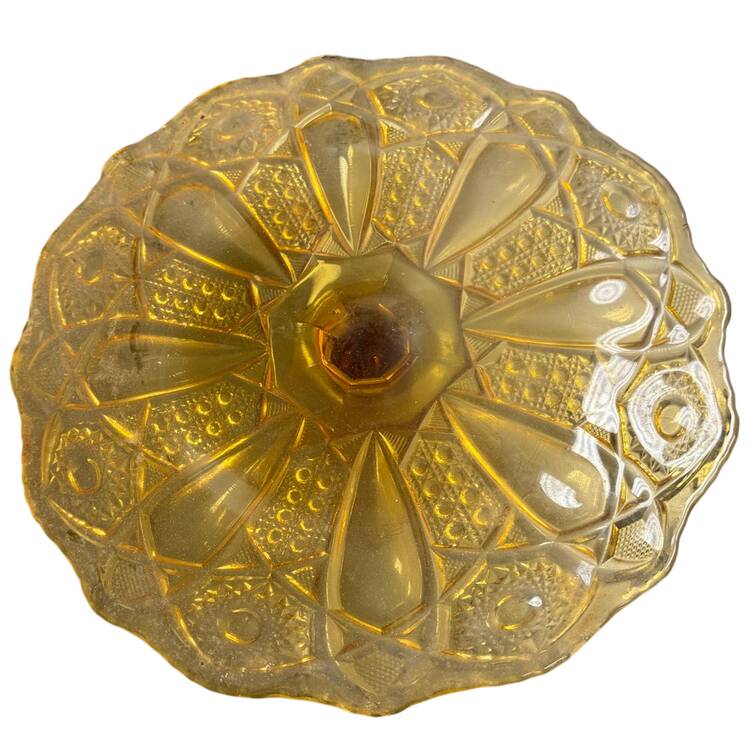 Quintec Amber Round Cake Stand