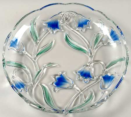 Blue Danube 12" Round Tray