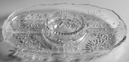 Snowy Night Chip & Dip Set