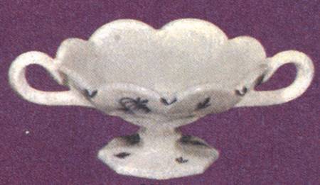 Blue Delft Handled Candleholder