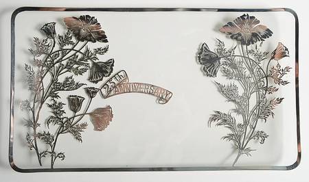 Anniversary 13" Rectangular Tray