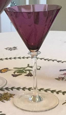 Garda Amethyst (Straight Optic) Wine Glass