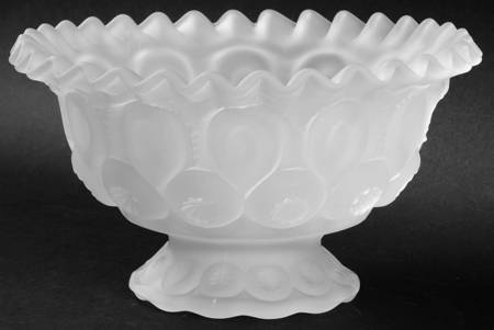 Moon and Star Clear Frosted by Smith Glass 