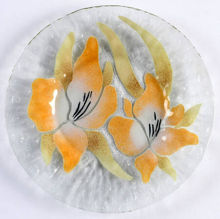 Art Glass 98" Salad Plate