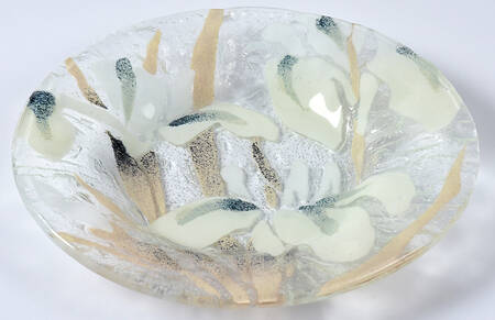 Art Glass Bread & Butter Plate