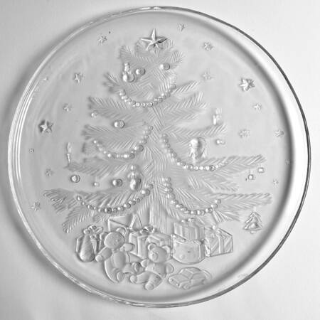 Christmas Eve 13" Hostess Server Tray