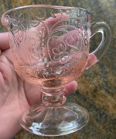 Victoria Pink Creamer