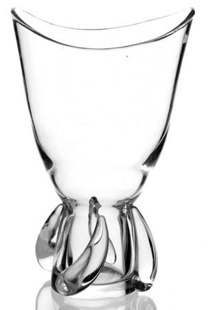 Swirl 10" Flower Vase