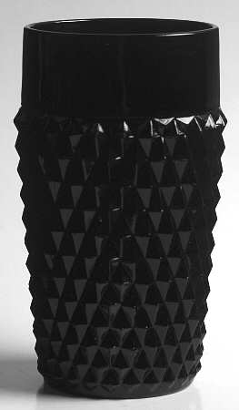Cameo Black Flat Tumbler