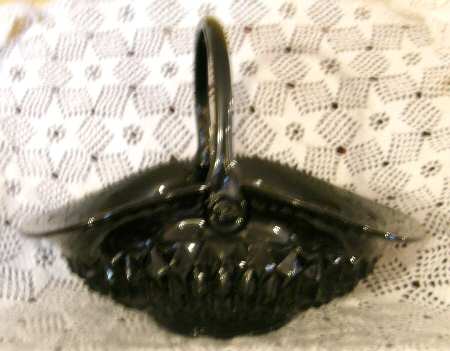 Cameo Black 11" Handled Basket