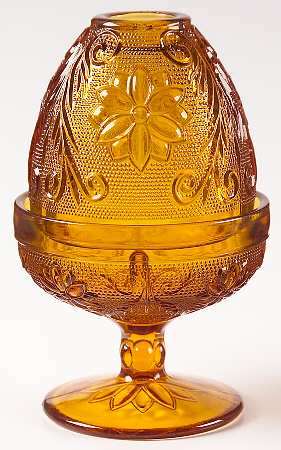 Sandwich Amber (Collection) (2 Piece) Fairy Lamp
