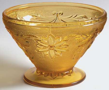 Sandwich Amber (Collection) Candy Dish No Lid