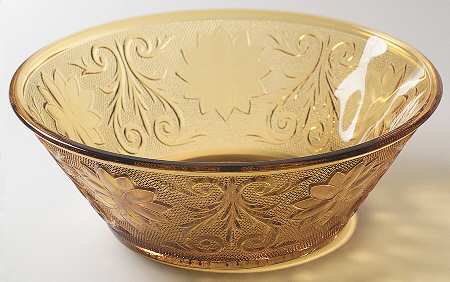 Sandwich Amber (Collection) 8" Round Bowl