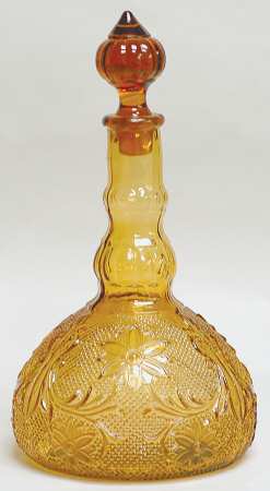 Sandwich Amber (Collection) Decanter & Stopper
