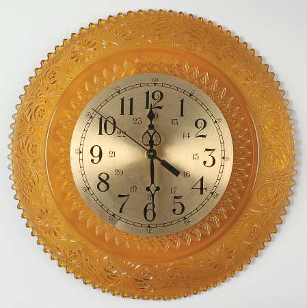 Sandwich Amber (Collection) Clock Plate
