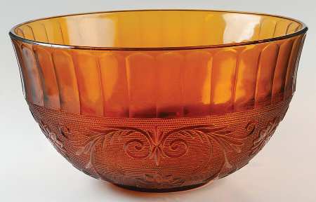 Sandwich Amber (Collection) Punch Bowl