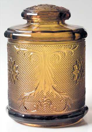 Sandwich Amber (Collection) Medium Canister & Lid