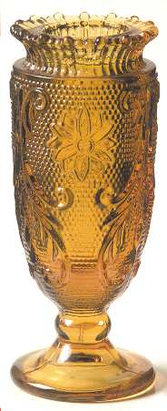 Sandwich Amber (Collection) 3" Miniature Vase