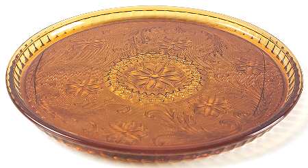 Sandwich Amber (Collection) 10" Round Tray