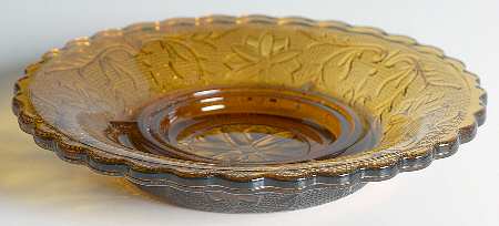 Sandwich Amber (Collection) Base for Hurricane Lamp