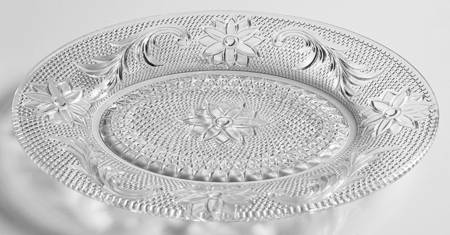 Sandwich Clear 8" Oval Tray