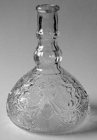 Sandwich Clear Decanter No Stopper