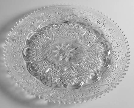 Sandwich Clear Deviled Egg Server