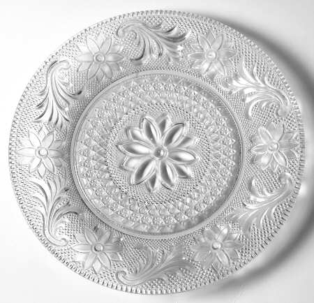 Sandwich Clear Luncheon Plate