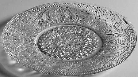Sandwich Clear Bread & Butter Plate