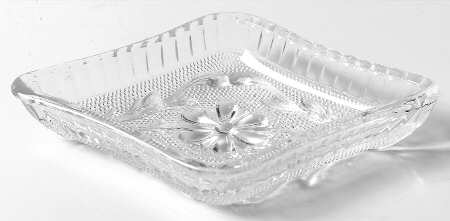 Sandwich Clear Diamond Ashtray