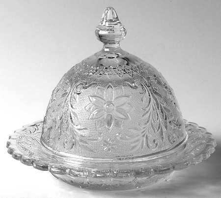 Sandwich Clear Round Covered Butter