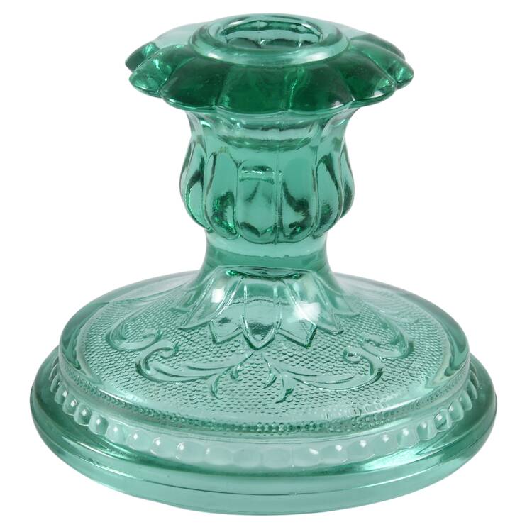 Sandwich Spruce Green(Collection) 3" Single Light Candlestick