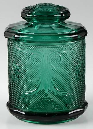Sandwich Spruce Green(Collection) Medium Canister & Lid