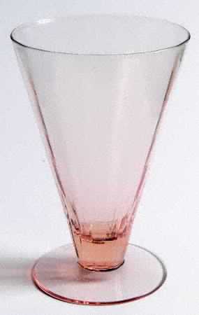 14196-Pink 9 Oz Footed Tumbler